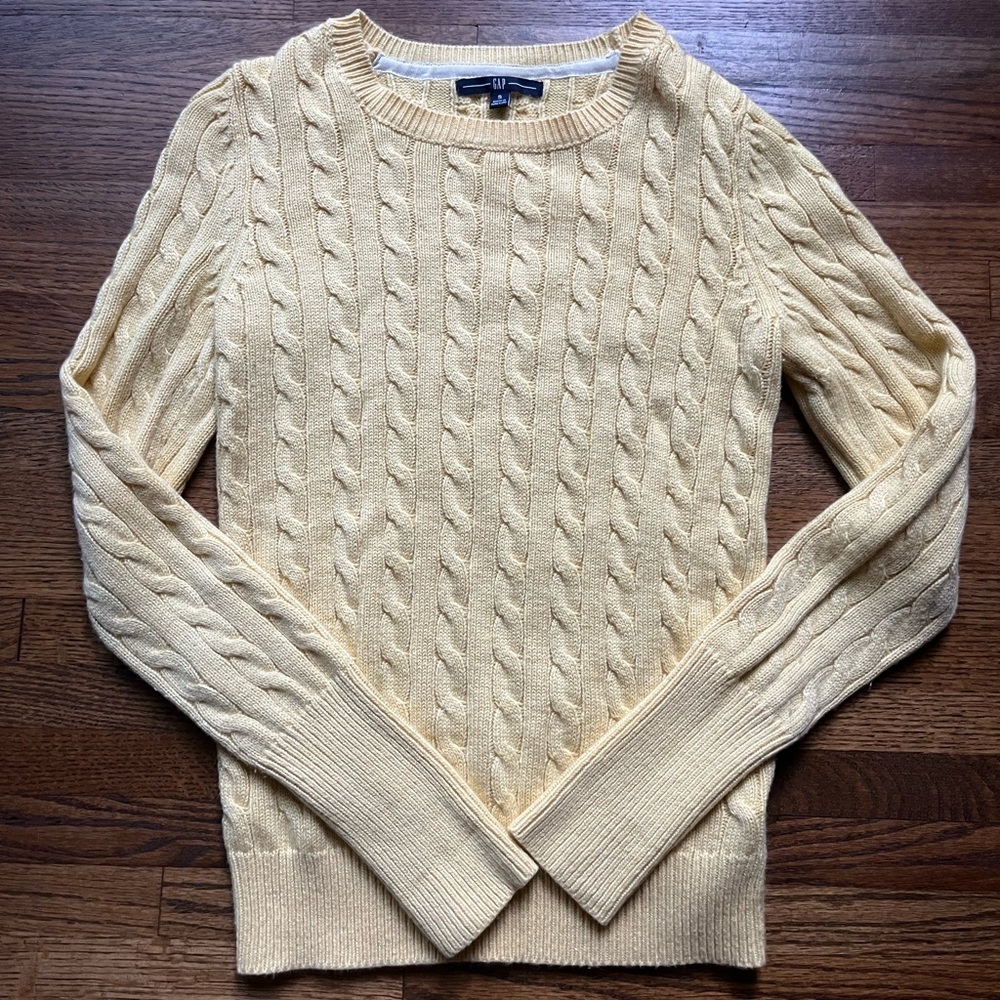Cable-knit Sweater, Small, Like new